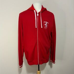 Ferrari Men’s Zippered Hoodie